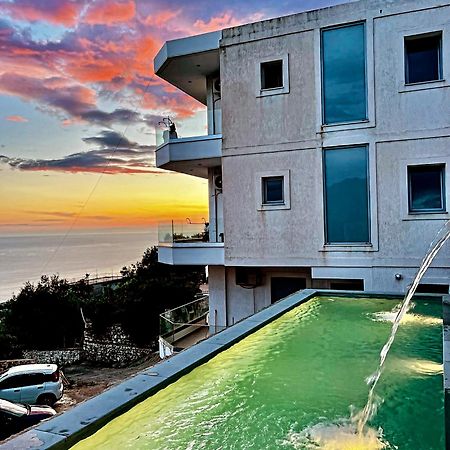 Ionian Pearl Apartment Dhermi Bagian luar foto
