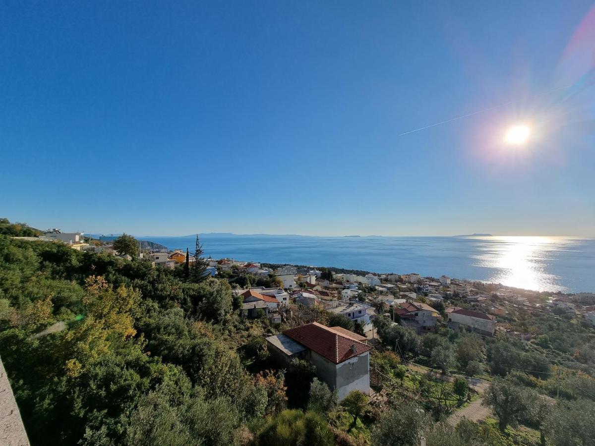 Ionian Pearl Apartment Dhermi Bagian luar foto
