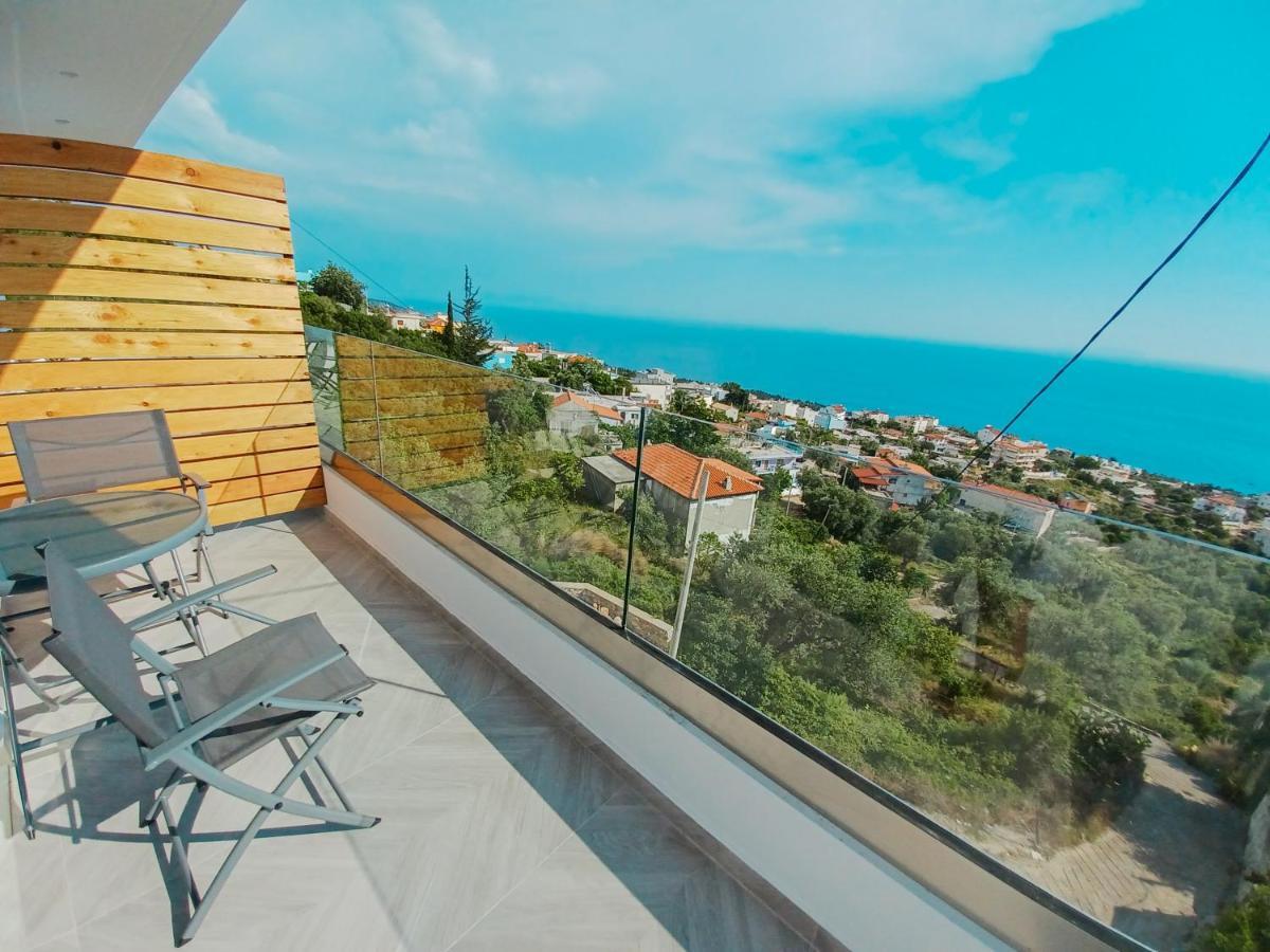 Ionian Pearl Apartment Dhermi Bagian luar foto