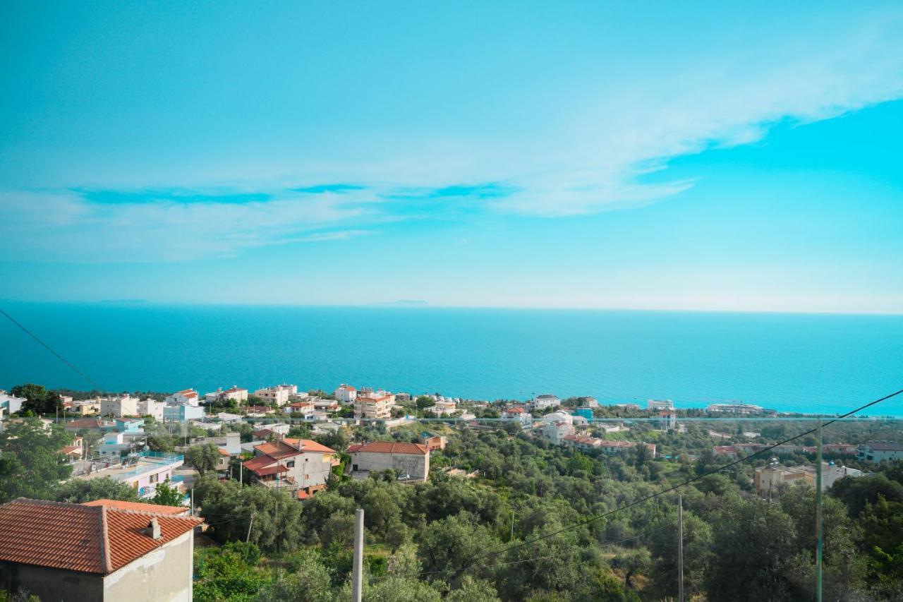 Ionian Pearl Apartment Dhermi Bagian luar foto