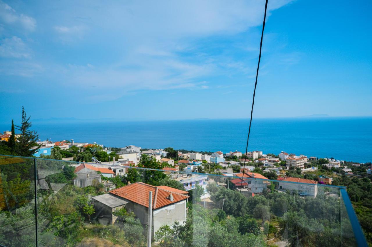 Ionian Pearl Apartment Dhermi Bagian luar foto