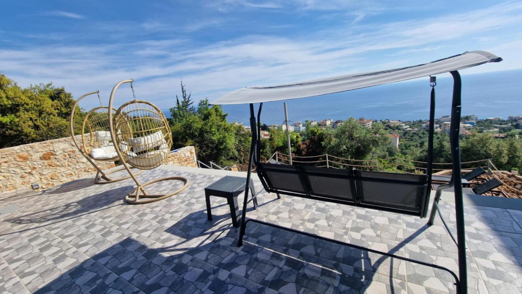 Ionian Pearl Apartment Dhermi Bagian luar foto