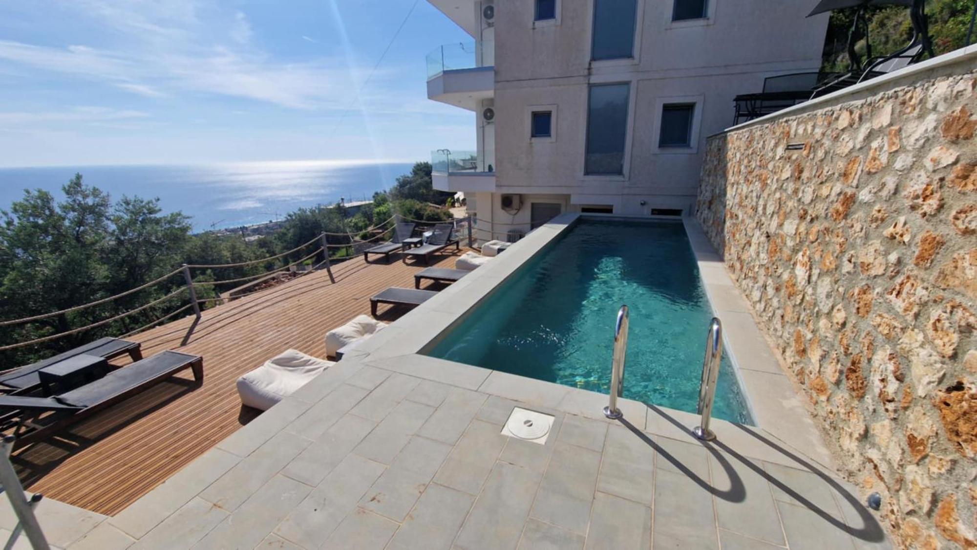 Ionian Pearl Apartment Dhermi Bagian luar foto