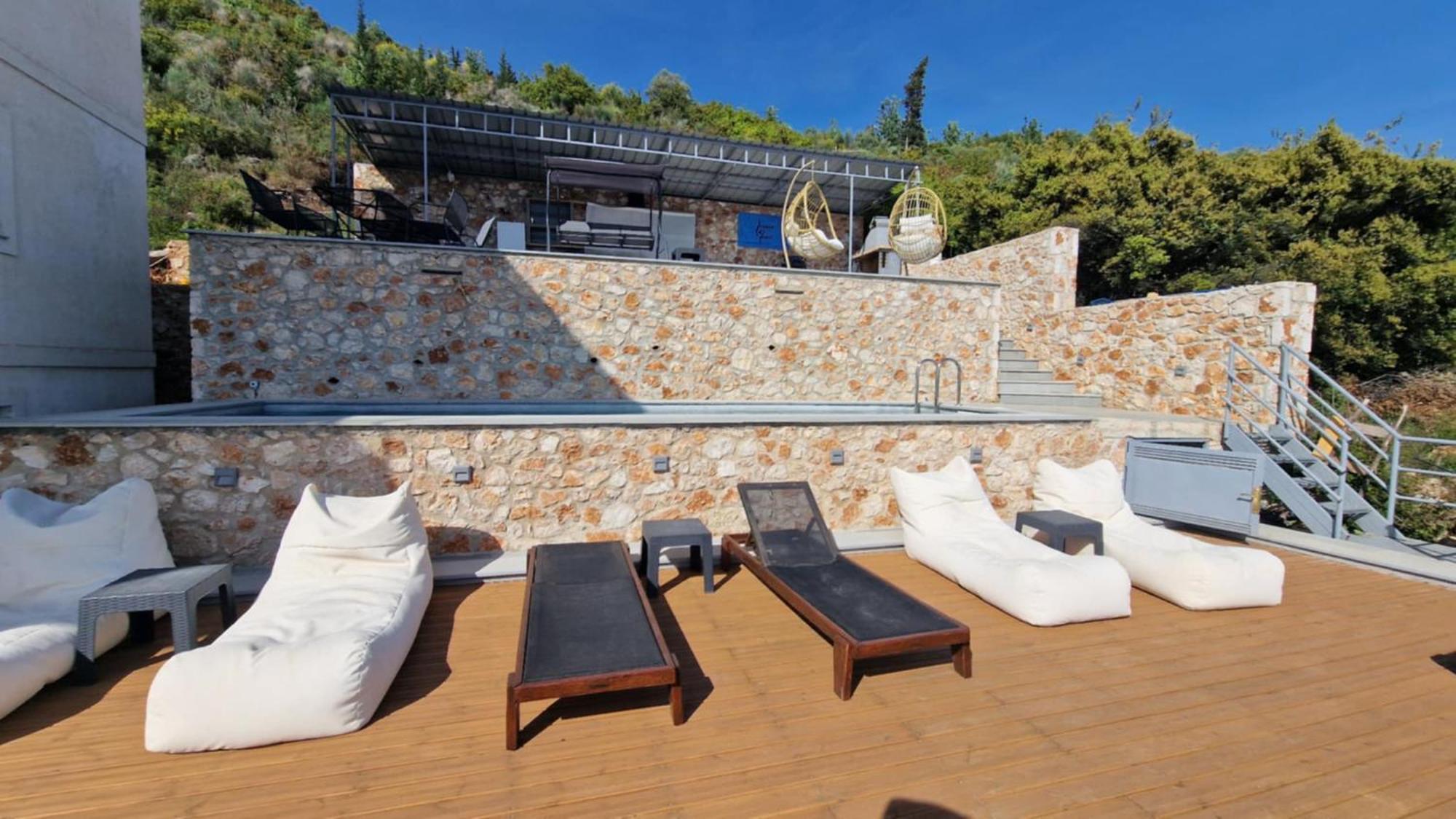 Ionian Pearl Apartment Dhermi Bagian luar foto